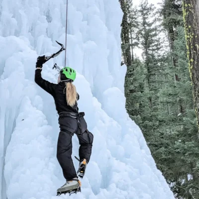 Ice Climbing Leavenworth