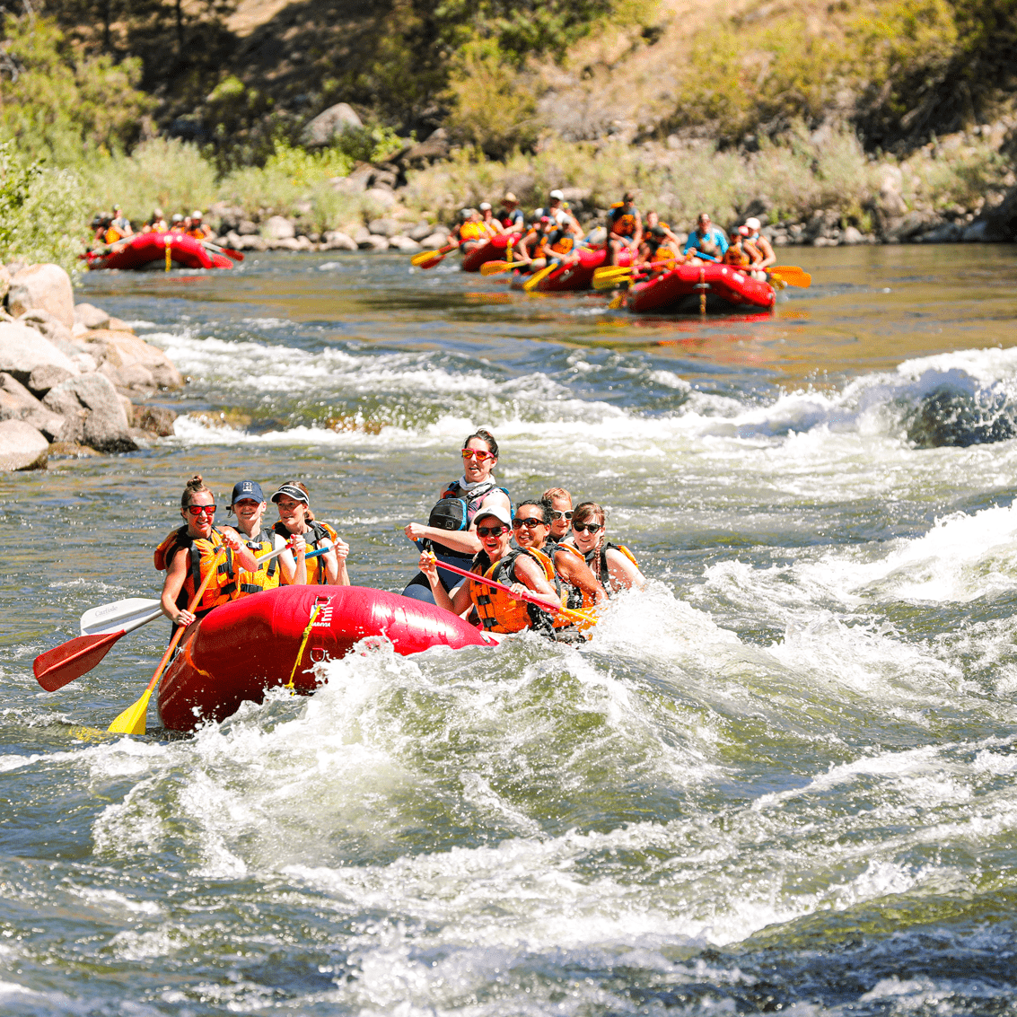 Whitewater Rafting and Kayaking - Youth Dynamics