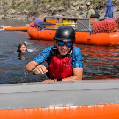 Boy Water Raft Smile Boy Water Raft Smile