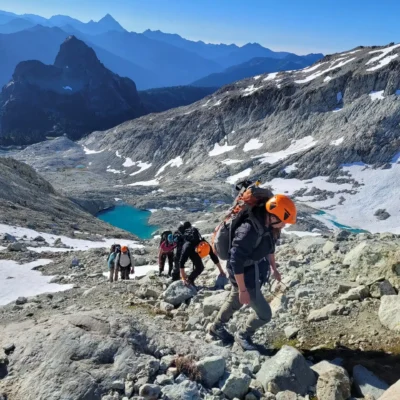 mountain climbing