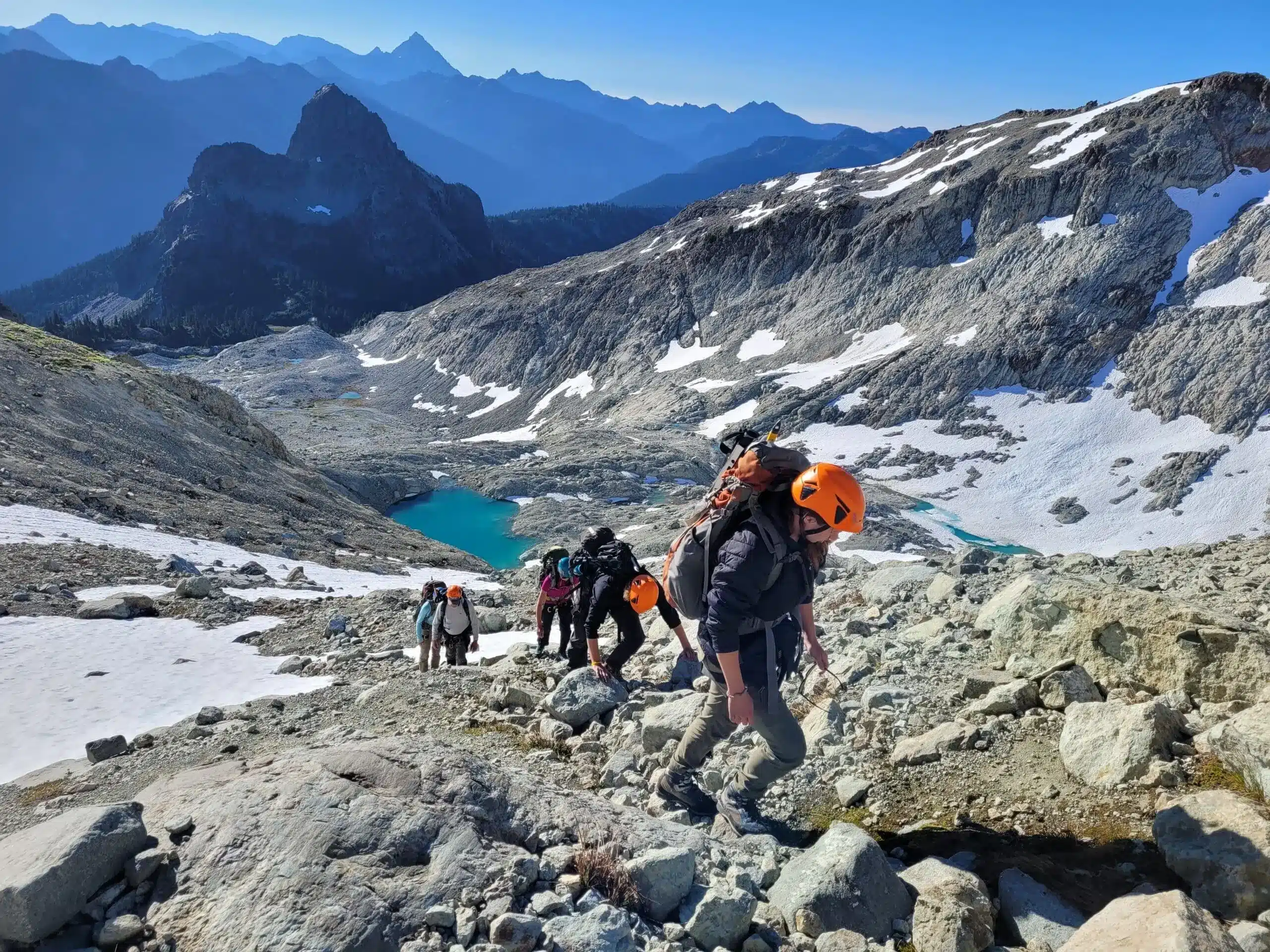 mountain climbing